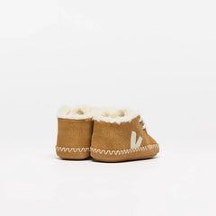 BABY FURED SUEDE CAMEL PIERRE