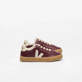 VOLLEY ELASTIC LACES LEATHER AMARANTE PIERRE