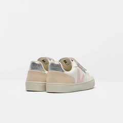 V-10 LEATHER WHITE PETALE