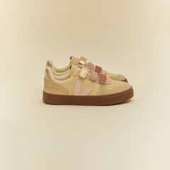 V-10 LEATHER VEJA X BONPOINT AREIA PETALE