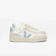 V-90 LEATHER WHITE STEEL