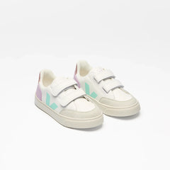 V-12 LEATHER WHITE MULTICO ORCHID