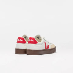 VOLLEY ELASTIC LACES LEATHER WHITE PIERRE PEKIN