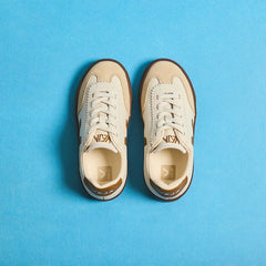 VOLLEY ELASTIC LACES LEATHER WHITE ALMOND BARK