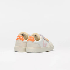 V-90 LEATHER MULTICO WHITE PETALE