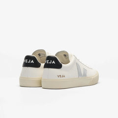 CAMPO LEATHER WHITE SILVER BLACK