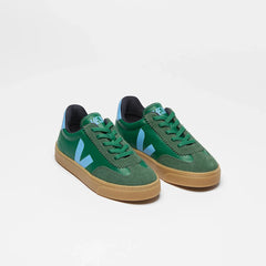 VOLLEY ELASTIC LACES LEATHER GOLF AQUA NATURAL