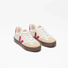VOLLEY ELASTIC LACES LEATHER WHITE PIERRE PEKIN