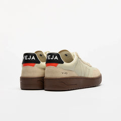 V-90 LEATHER BEIGE ALMOND BLACK