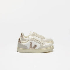 V-10 LEATHER WHITE PLATINE NATURAL