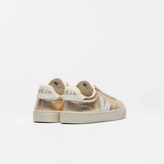 VOLLEY ELASTIC LACES LEATHER PLATINE WHITE