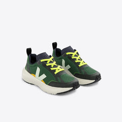 CANARY ELASTIC LACES ALVEOMESH POKER JADE