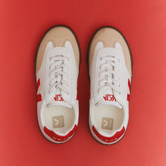 VOLLEY ELASTIC LACES LEATHER WHITE PIERRE PEKIN