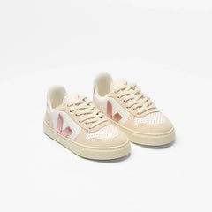 V-10 LEATHER WHITE NACRE SABLE