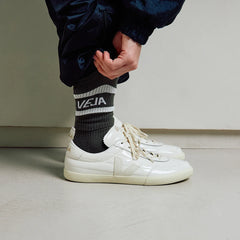 PANENKA PATENT LEATHER OFF WHITE NATURAL