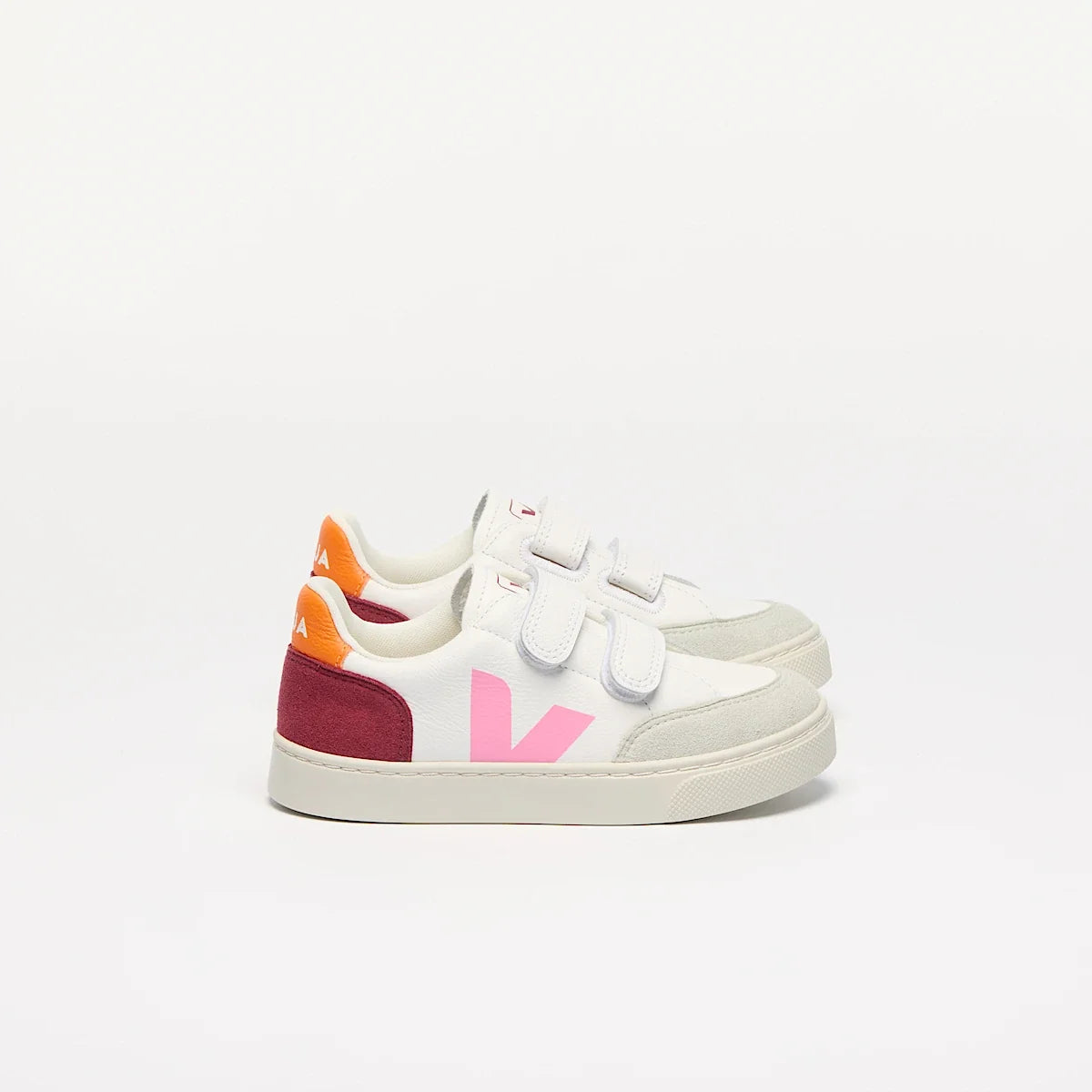 V-12 LEATHER WHITE MULTICO MARSALA