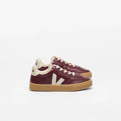 VOLLEY ELASTIC LACES LEATHER AMARANTE PIERRE