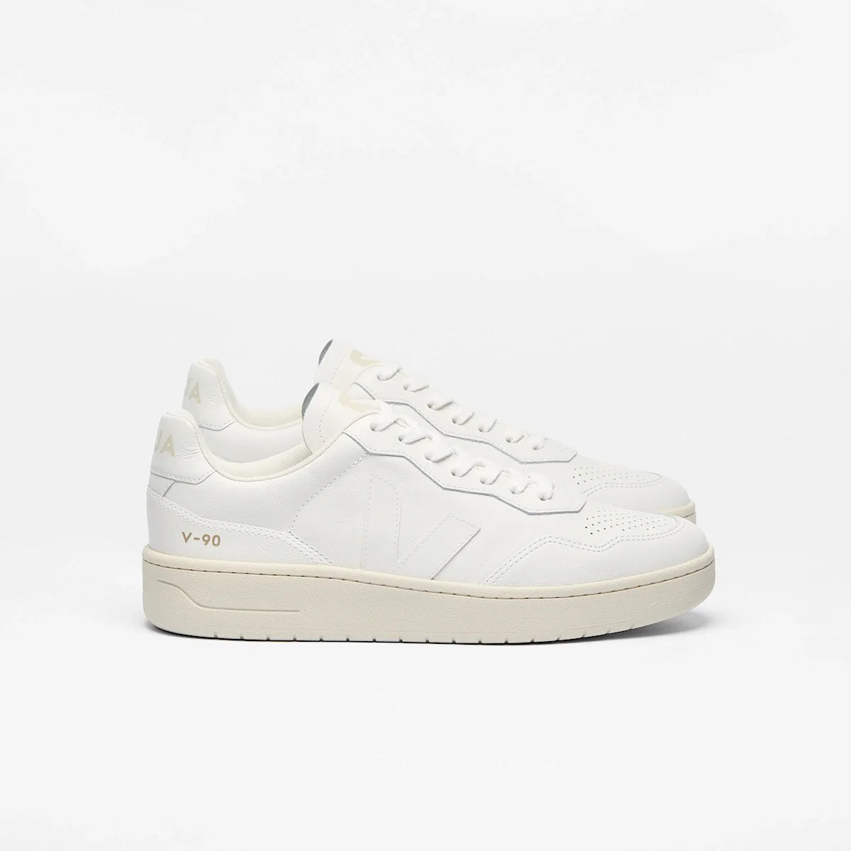V-90 LEATHER WHITE