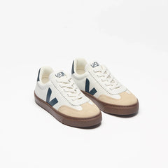 VOLLEY ELASTIC LACES LEATHER WHITE NAUTICO BARK