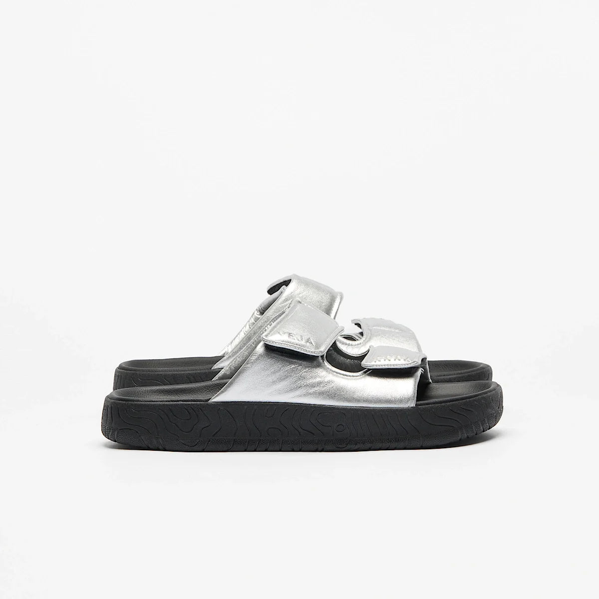 ETNA BOLD LEATHER SILVER
