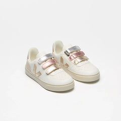 V-10 LEATHER MULTICO WHITE SHINY
