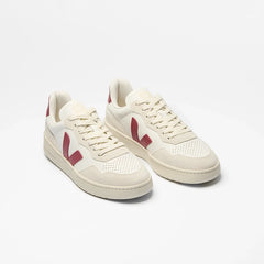 V-90 LEATHER WHITE MARSALA NATURAL