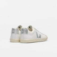 ESPLAR LEATHER WHITE SILVER