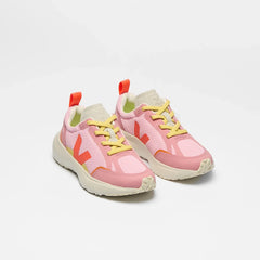 CANARY ELASTIC LACES ALVEOMESH GUIMAUVE ORANGE FLUO