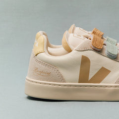 V-90 LEATHER VEJA X BONPOINT PURE ALMOND NATURAL