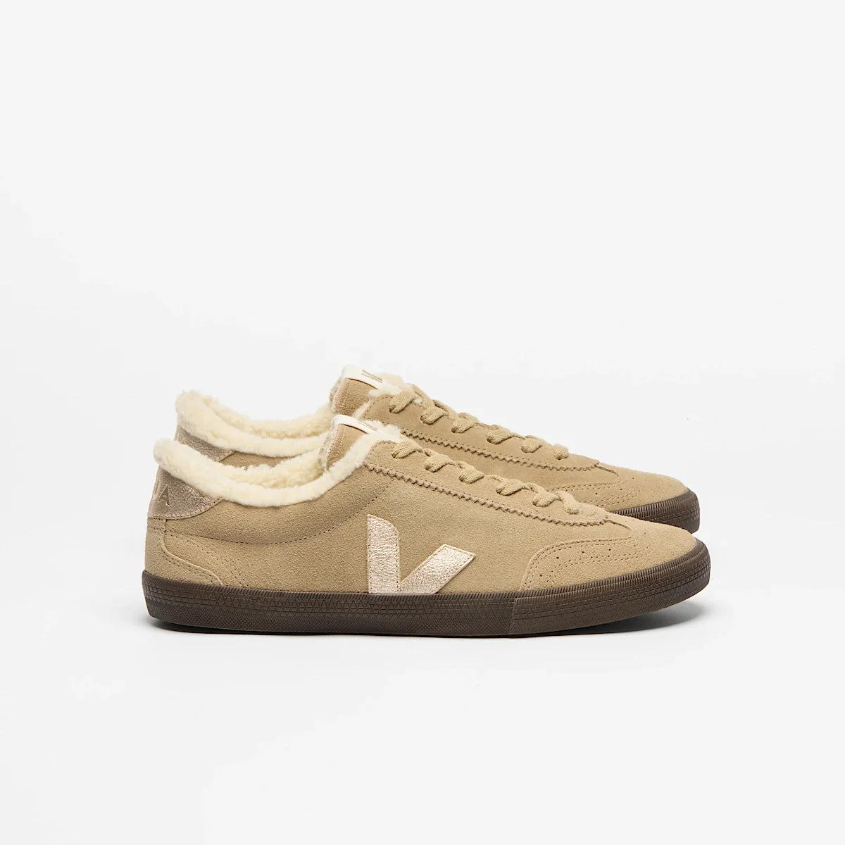 VOLLEY FURED SUEDE DUNE PLATINE EAGLE