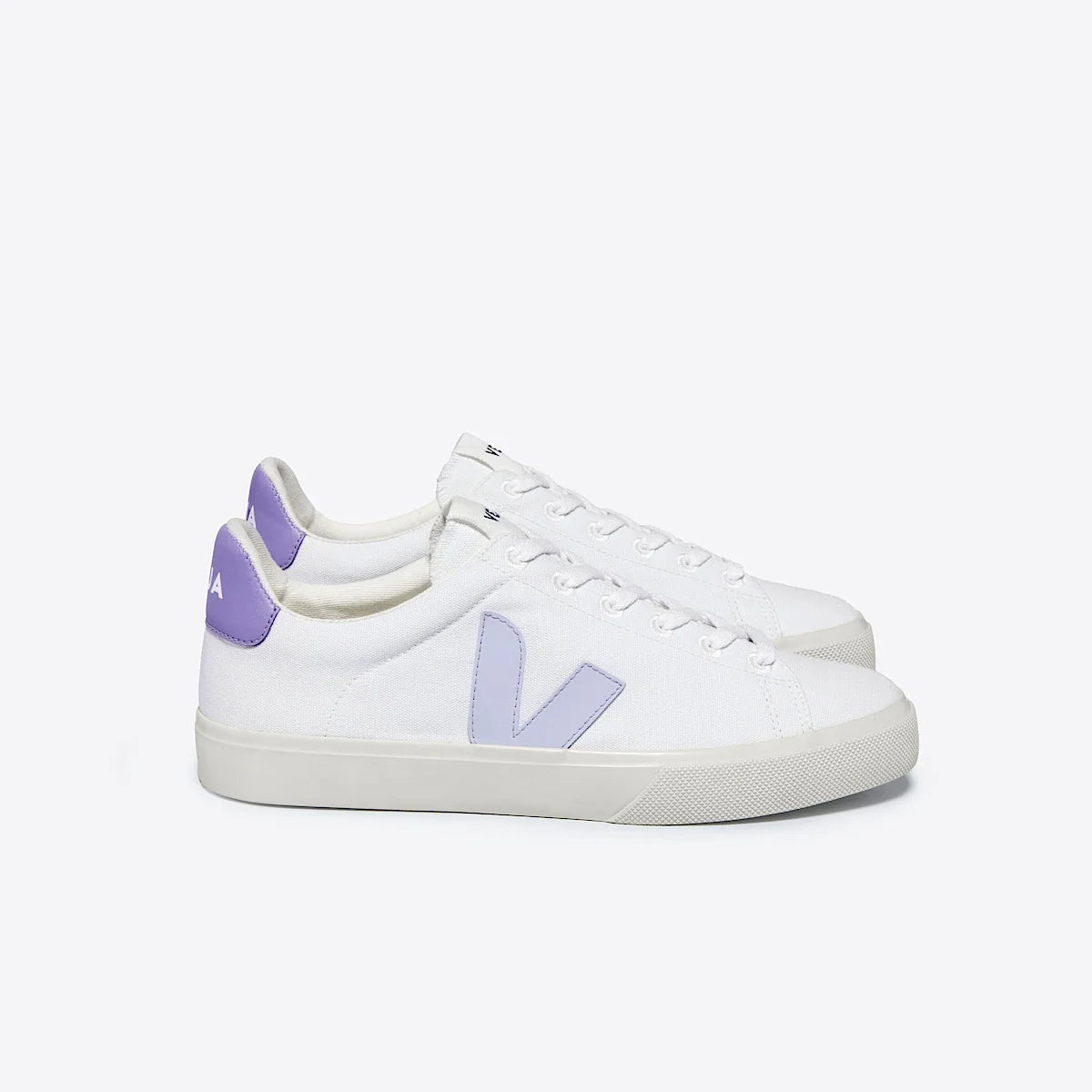 CAMPO CANVAS WHITE SWAN LAVANDE