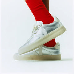 CAMPO LEATHER SILVER WHITE