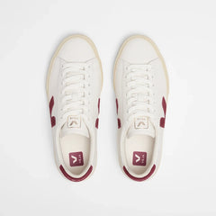 CAMPO LEATHER WHITE GRENAT