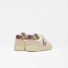 V-10 LEATHER WHITE NACRE SABLE