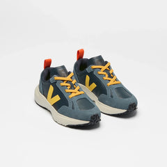 CANARY ELASTIC LACES LEATHER NAUTICO TONIC