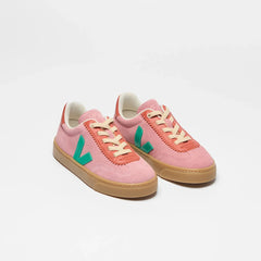 VOLLEY ELASTIC LACES SUEDE VEJA X JELLY MALLOW MARY