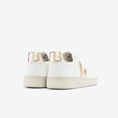 V-10 LEATHER WHITE PLATINE