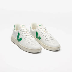 V-10 LEATHER WHITE EMERAUDE