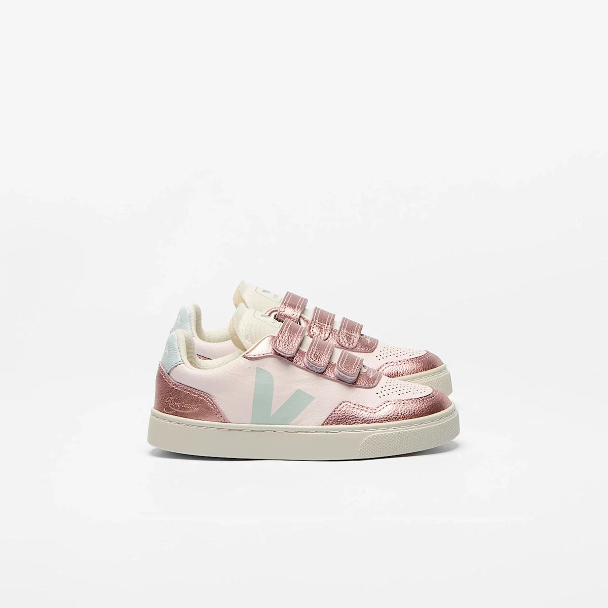 V-90 LEATHER VEJA X BONPOINT LASSI SUN NACRE