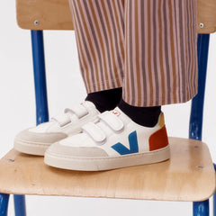 V-12 LEATHER WHITE MULTICO PEPPER