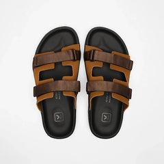 ARPOADOR SUEDE COGNAC EAGLE BLACK
