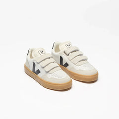 V-90 LEATHER WHITE BLACK NATURAL